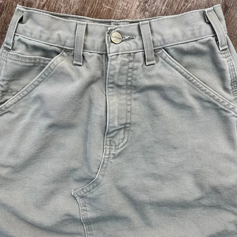 Carhartt Vintage Y2K Reworked Upcycled Canvas Skirt - Picture 3 of 7